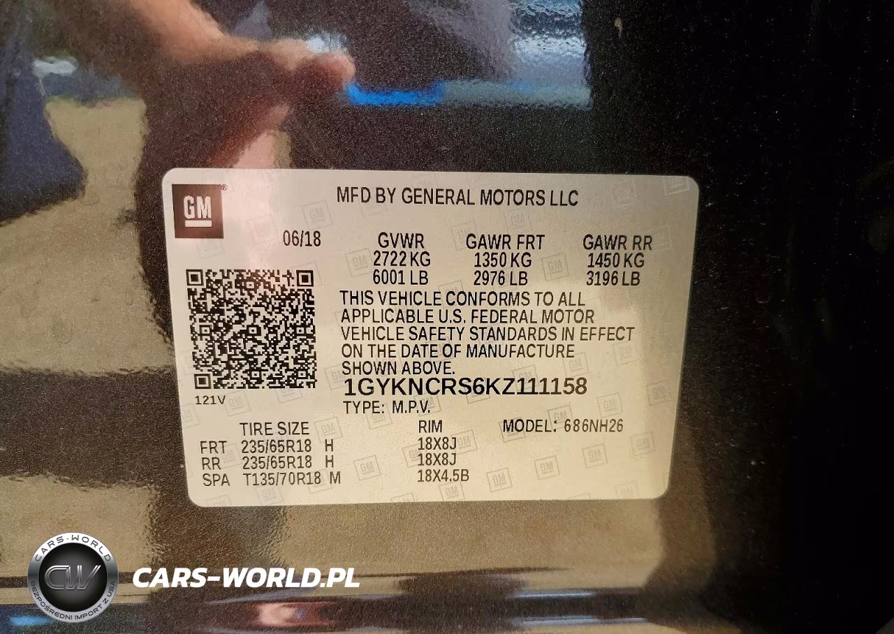 2019 Cadillac Xt5 Luxury VIN:1GYKNCRS6KZ111158 - 13