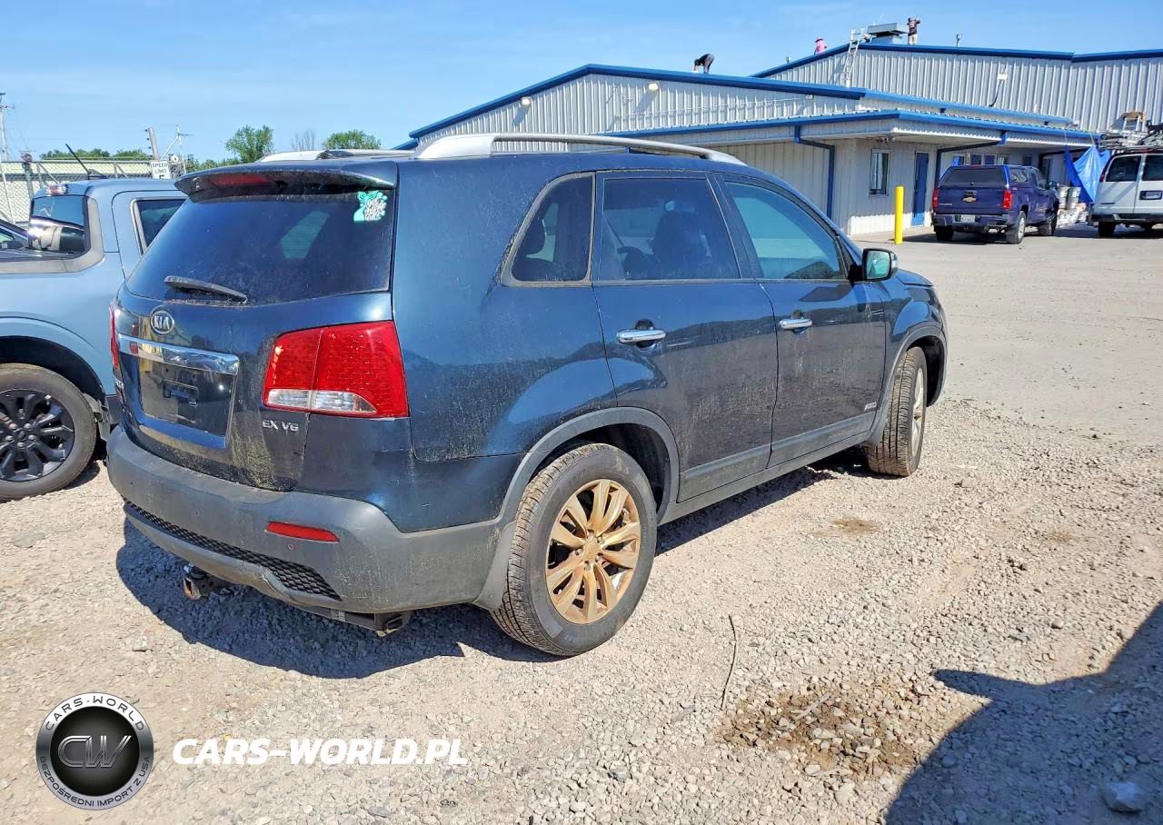 2011 Kia Sorento Ex VIN:5XYKUDA27BG062805 - 3