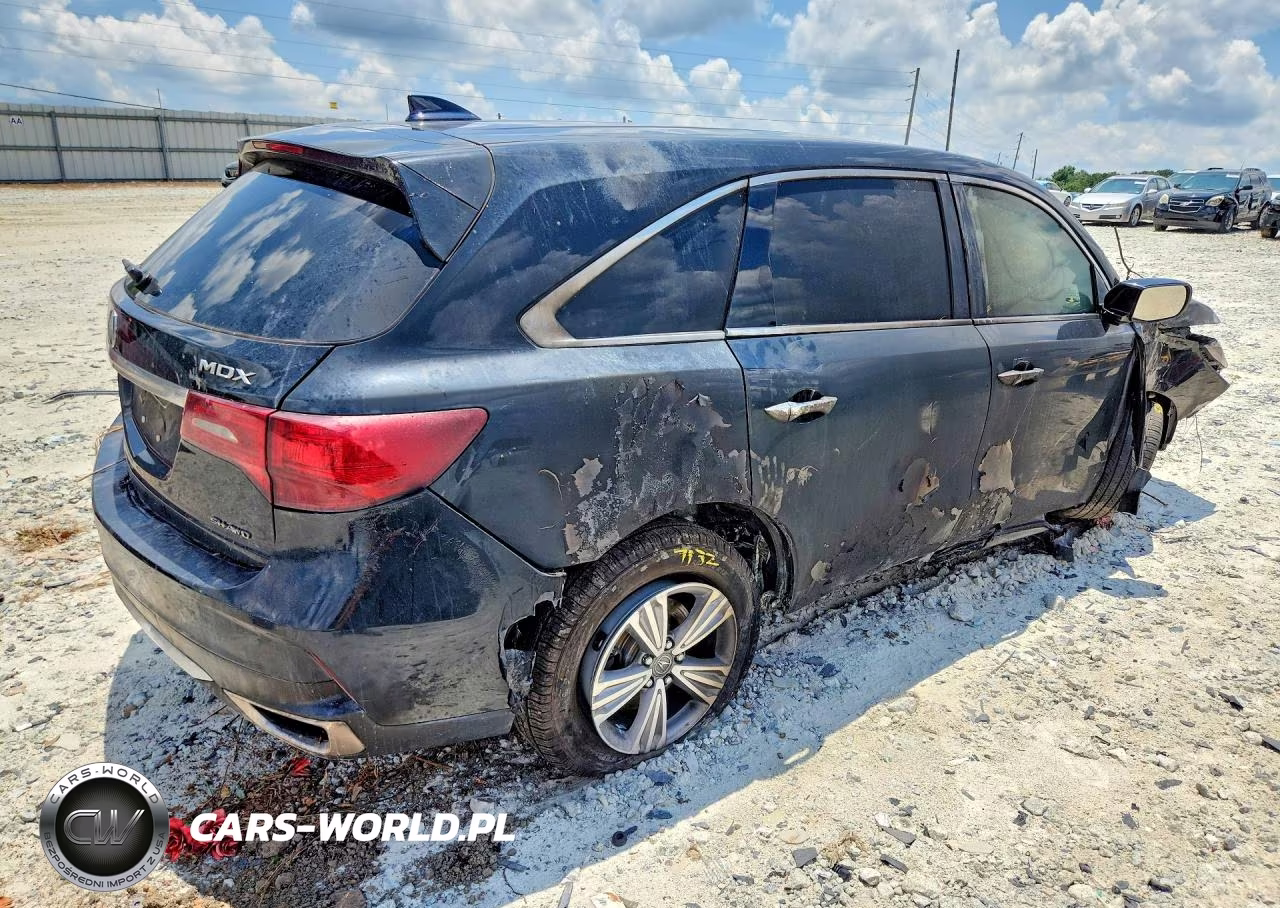 2020 Acura Mdx VIN:5J8YD4H35LL045632 - 3
