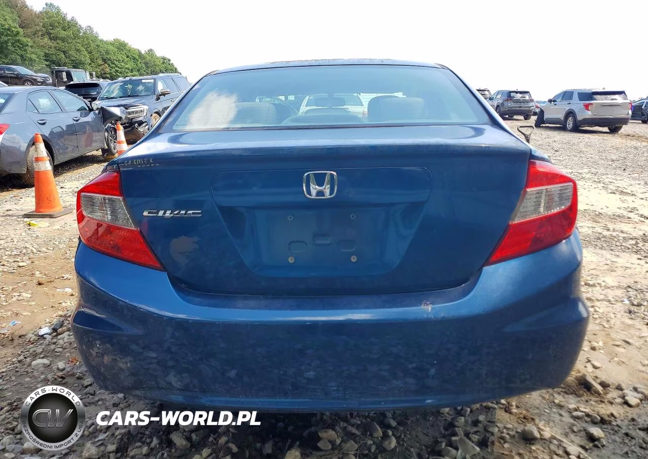2012 Honda Civic Ex VIN:2HGFB2F82CH554610 - 6
