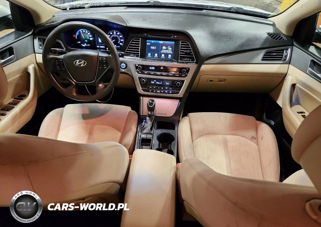 2017 Hyundai Sonata Hybrid Se VIN:KMHE24L18HA044180 - 8