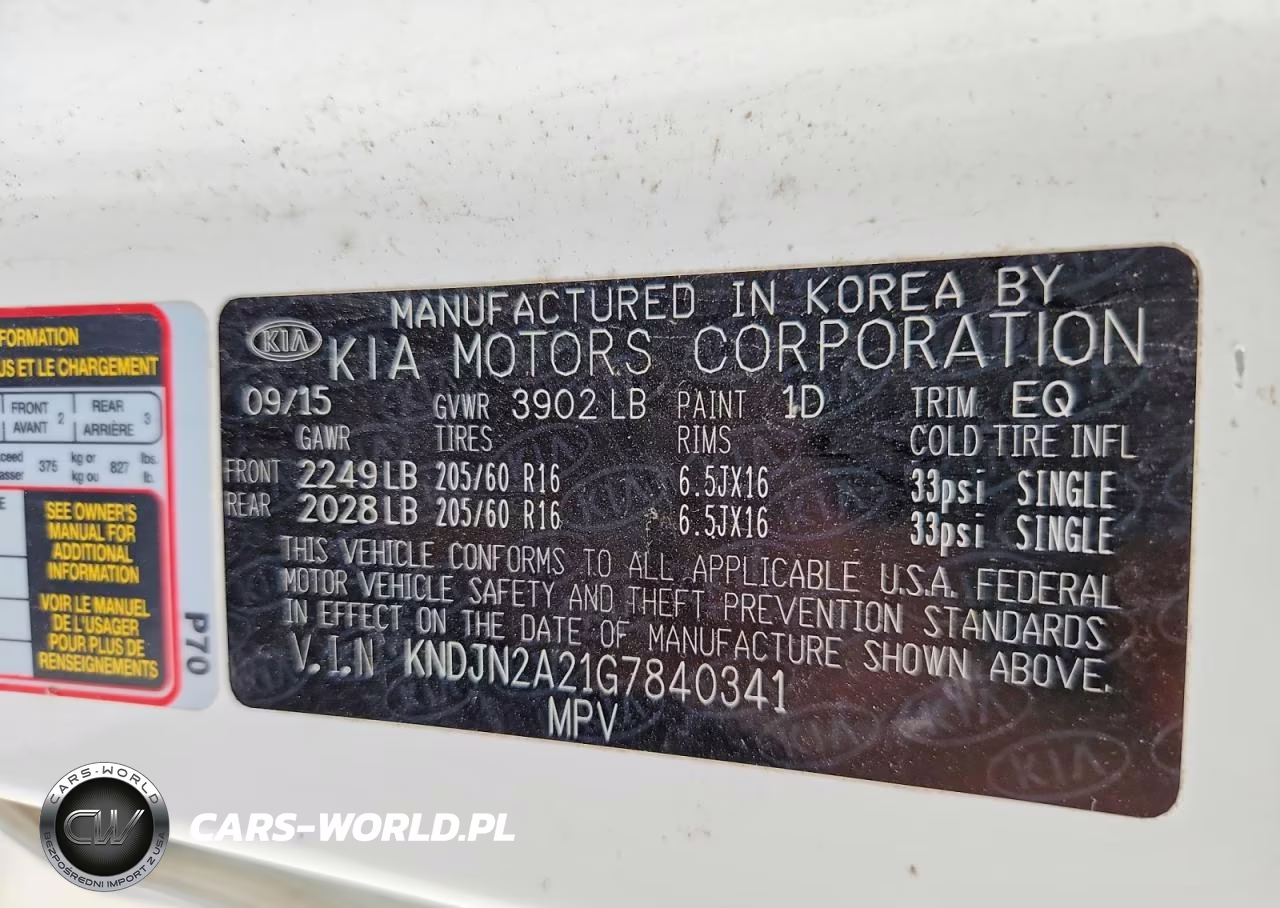 2016 Kia Soul Base VIN:KNDJN2A21G7840341 - 12