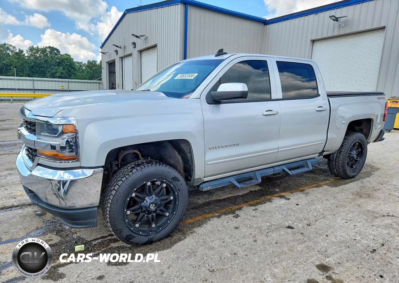 2017 Chevrolet Silverado K1500 Lt VIN:3GCUKREC6HG185374 - 1