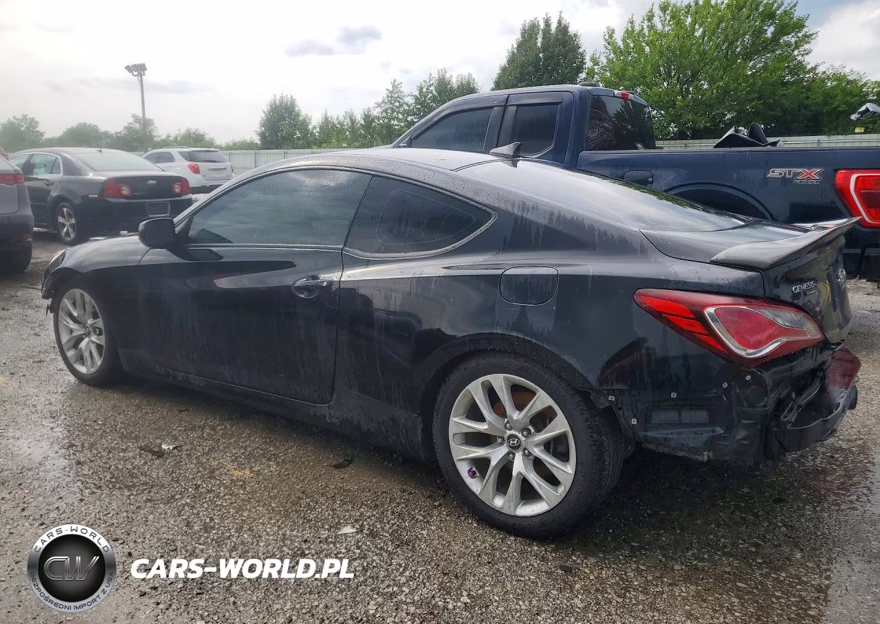 2014 Hyundai Genesis Coupe 2.0T VIN:KMHHT6KD9EU120582 - 2