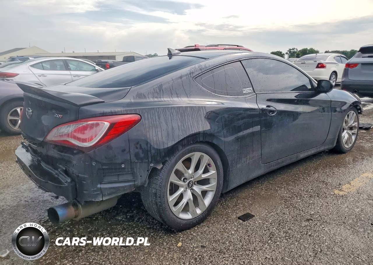 2014 Hyundai Genesis Coupe 2.0T VIN:KMHHT6KD9EU120582 - 3
