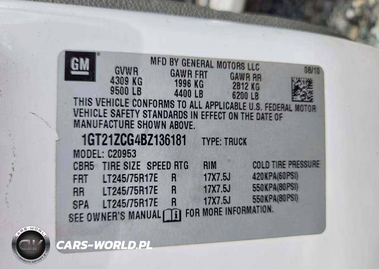 2011 GMC Sierra C2500 Heavy Duty VIN:1GT21ZCG4BZ136181 - 13