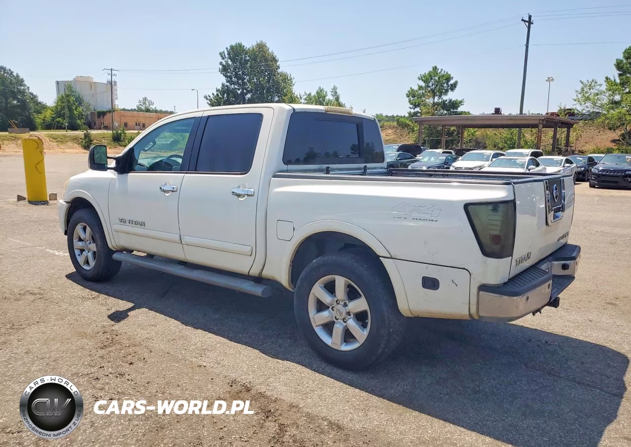 2012 Nissan Titan Sv VIN:1N6BA0EC0CN320058 - 2