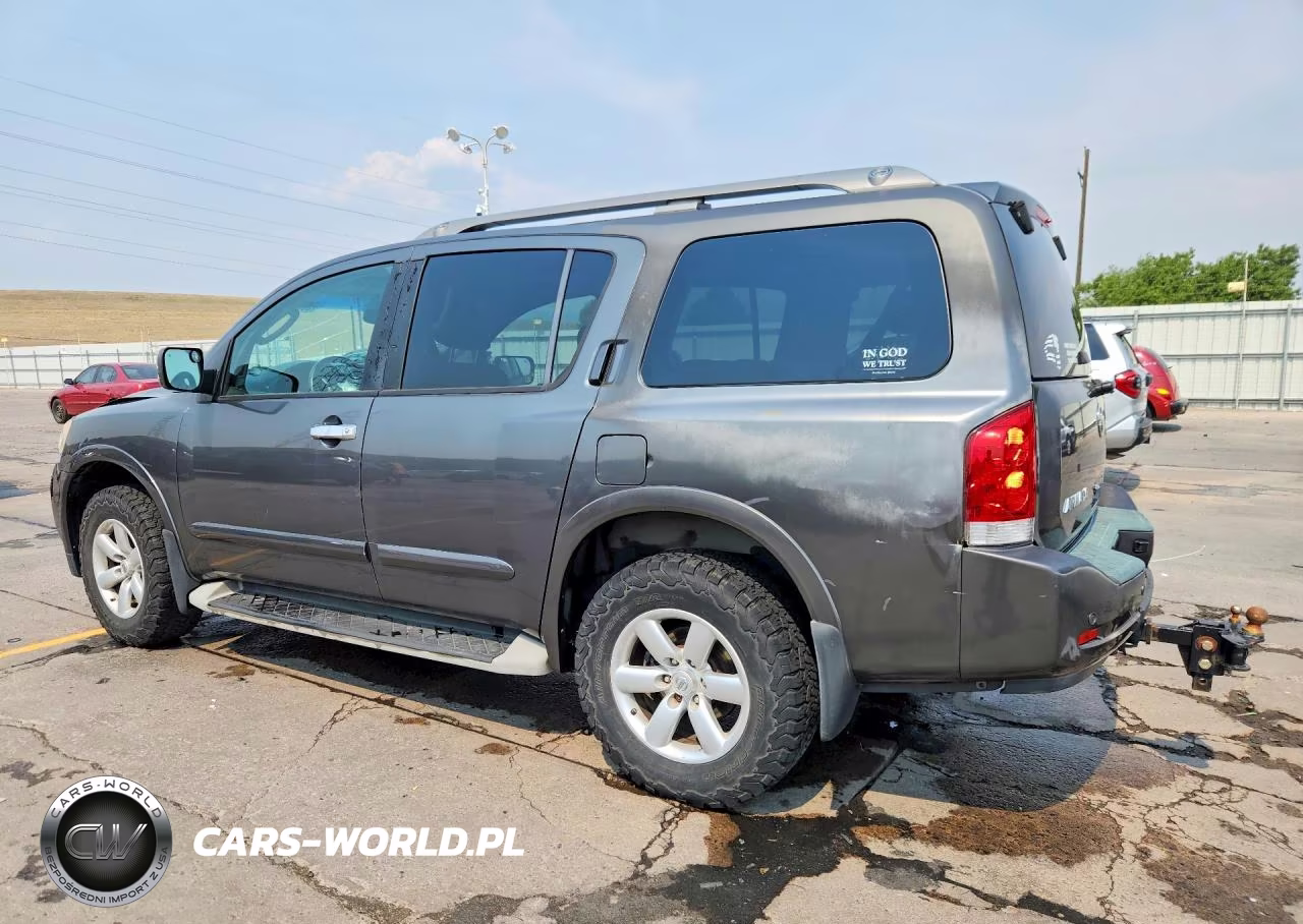 2012 Nissan Armada Sv VIN:5N1AA0NC8CN603785 - 2