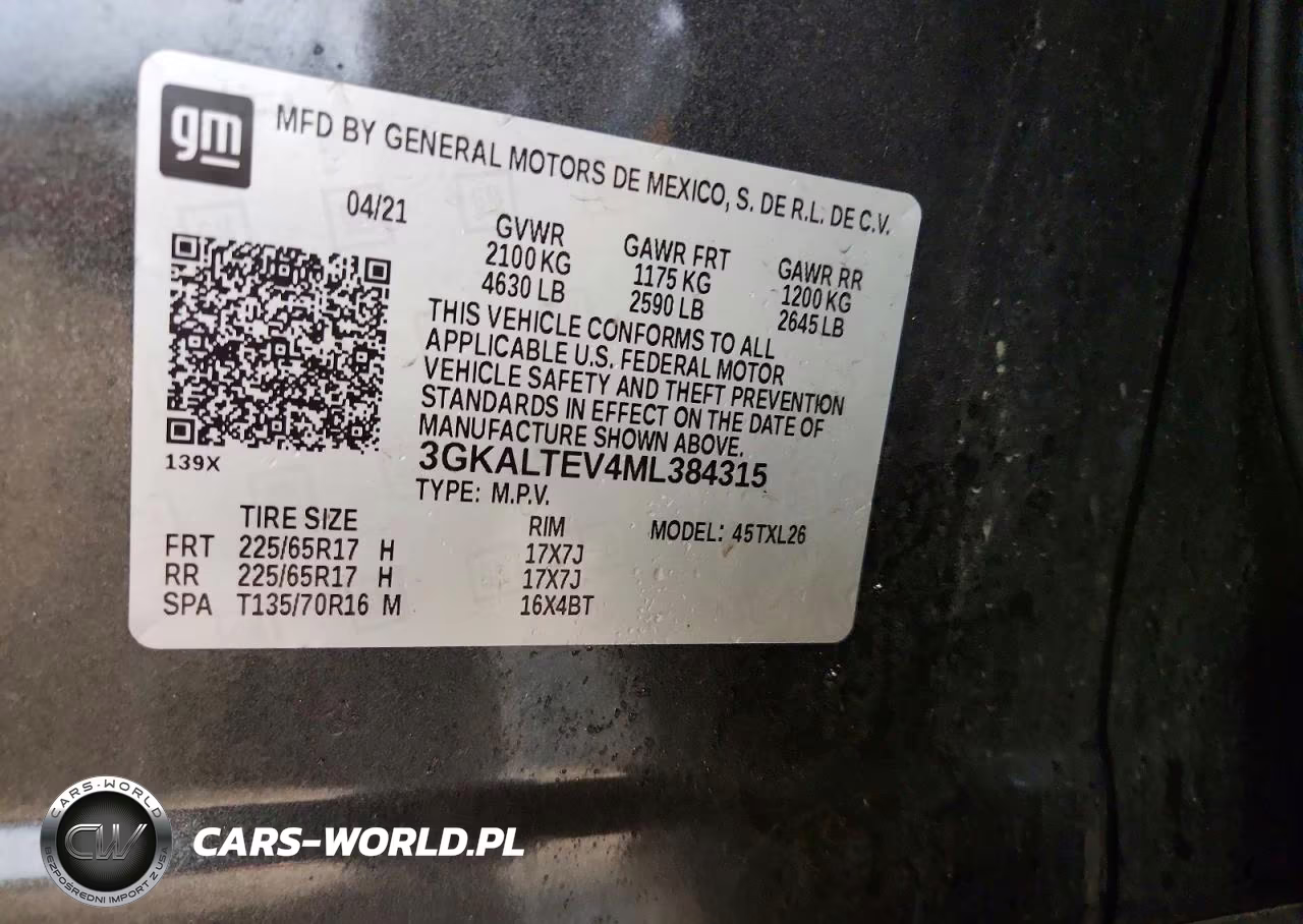 2021 GMC Terrain Sle VIN:3GKALTEV4ML384315 - 13