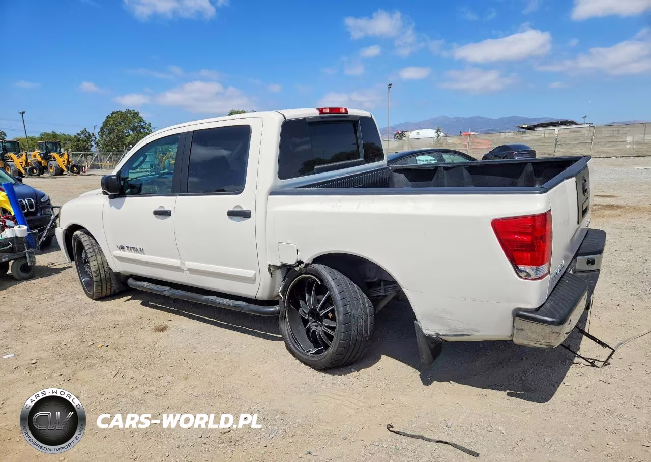 2010 Nissan Titan Se VIN:1N6AA0ED2AN307247 - 2