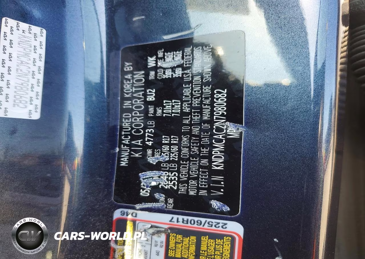 2022 Kia Sportage Lx VIN:KNDPMCAC2N7980682 - 13