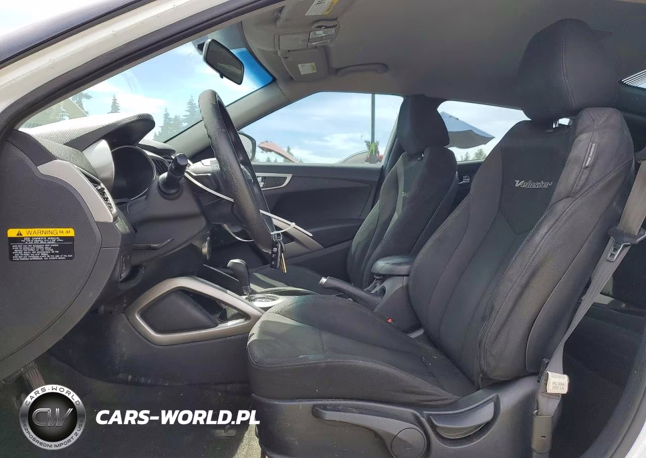 2015 Hyundai Veloster Base VIN:KMHTC6AD2FU236476 - 7