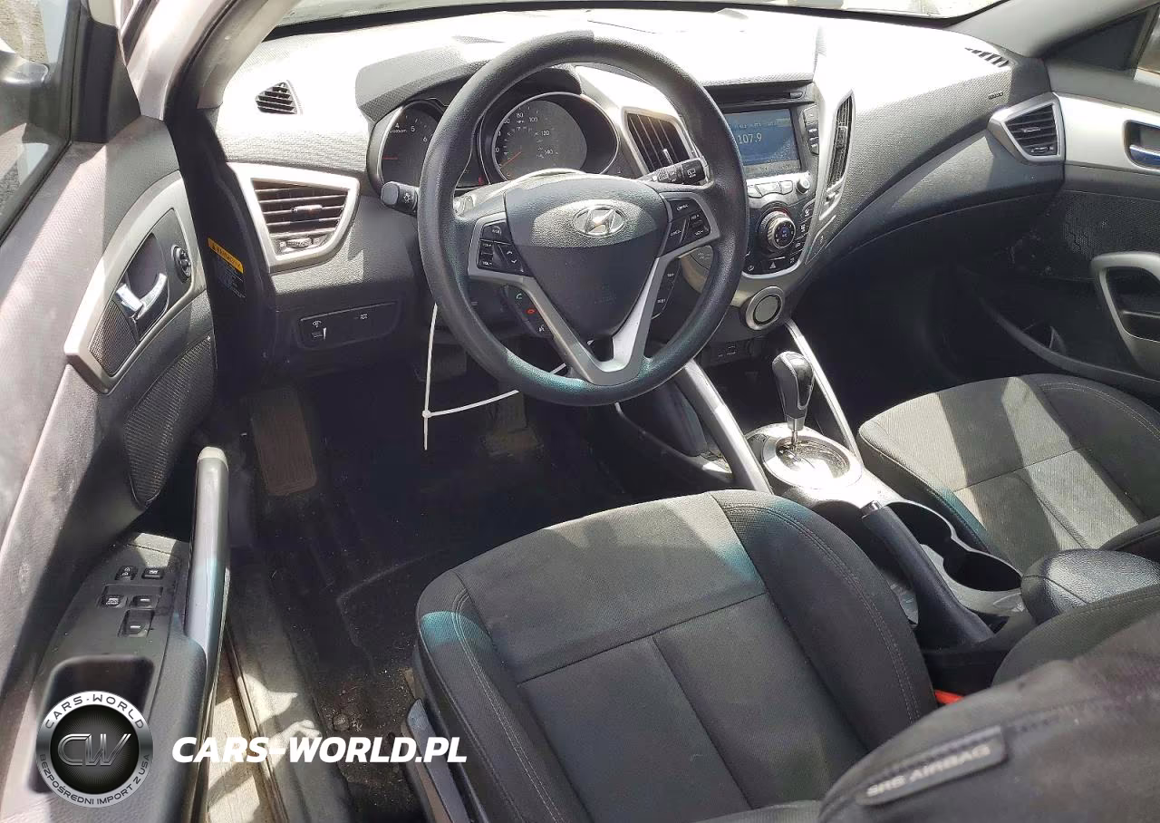 2015 Hyundai Veloster Base VIN:KMHTC6AD2FU236476 - 8