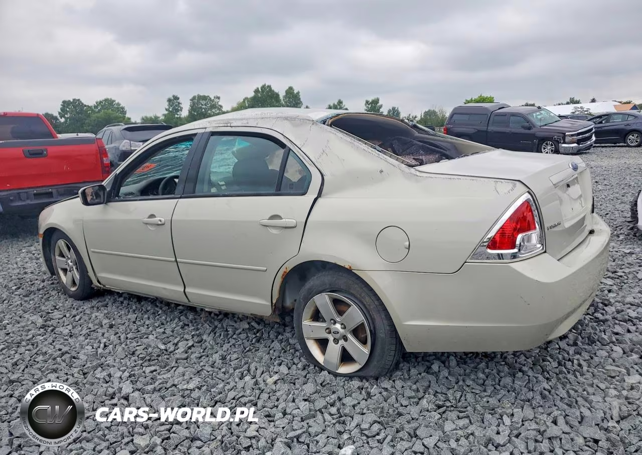 2008 Ford Fusion Se VIN:3FAHP07Z18R179833 - 2