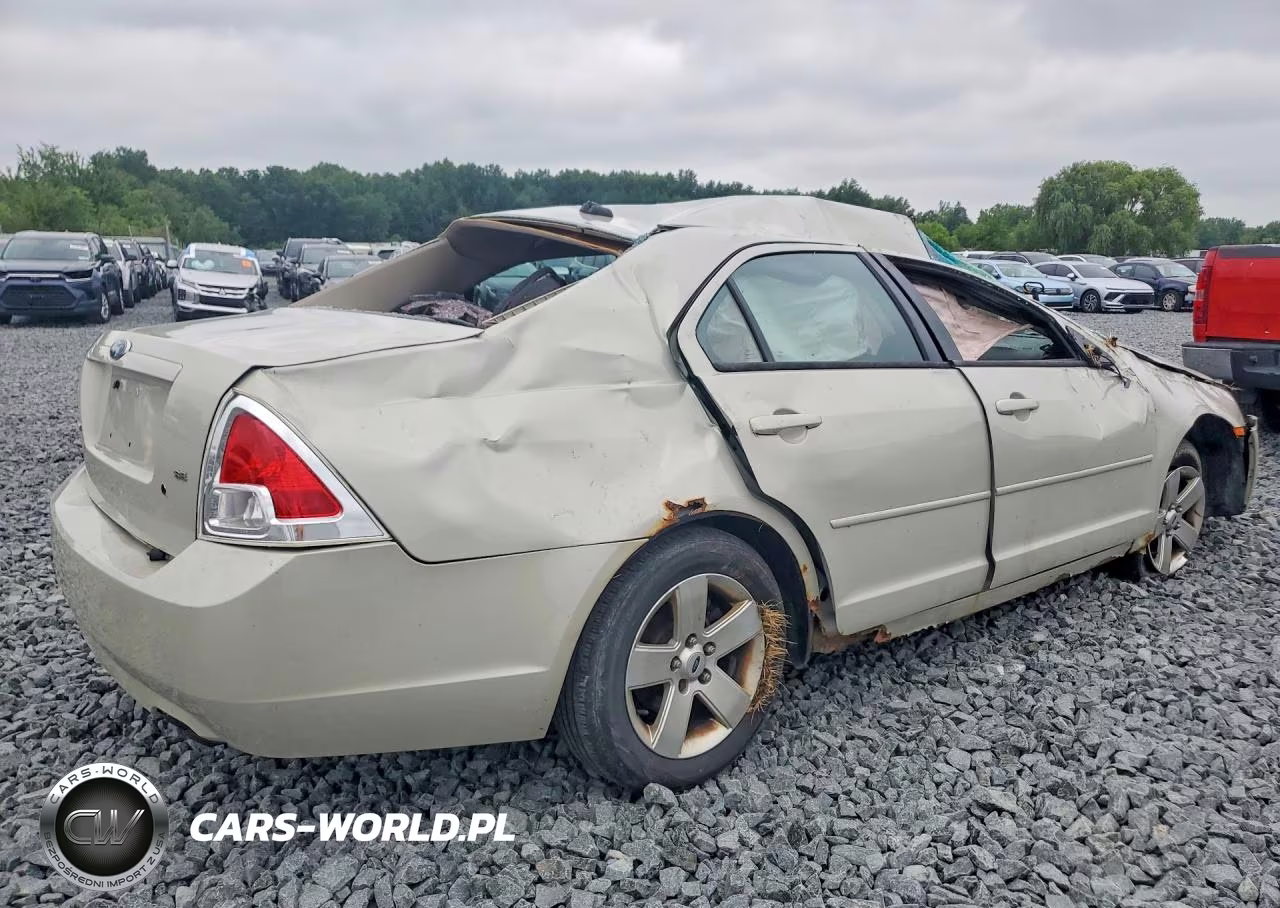 2008 Ford Fusion Se VIN:3FAHP07Z18R179833 - 3