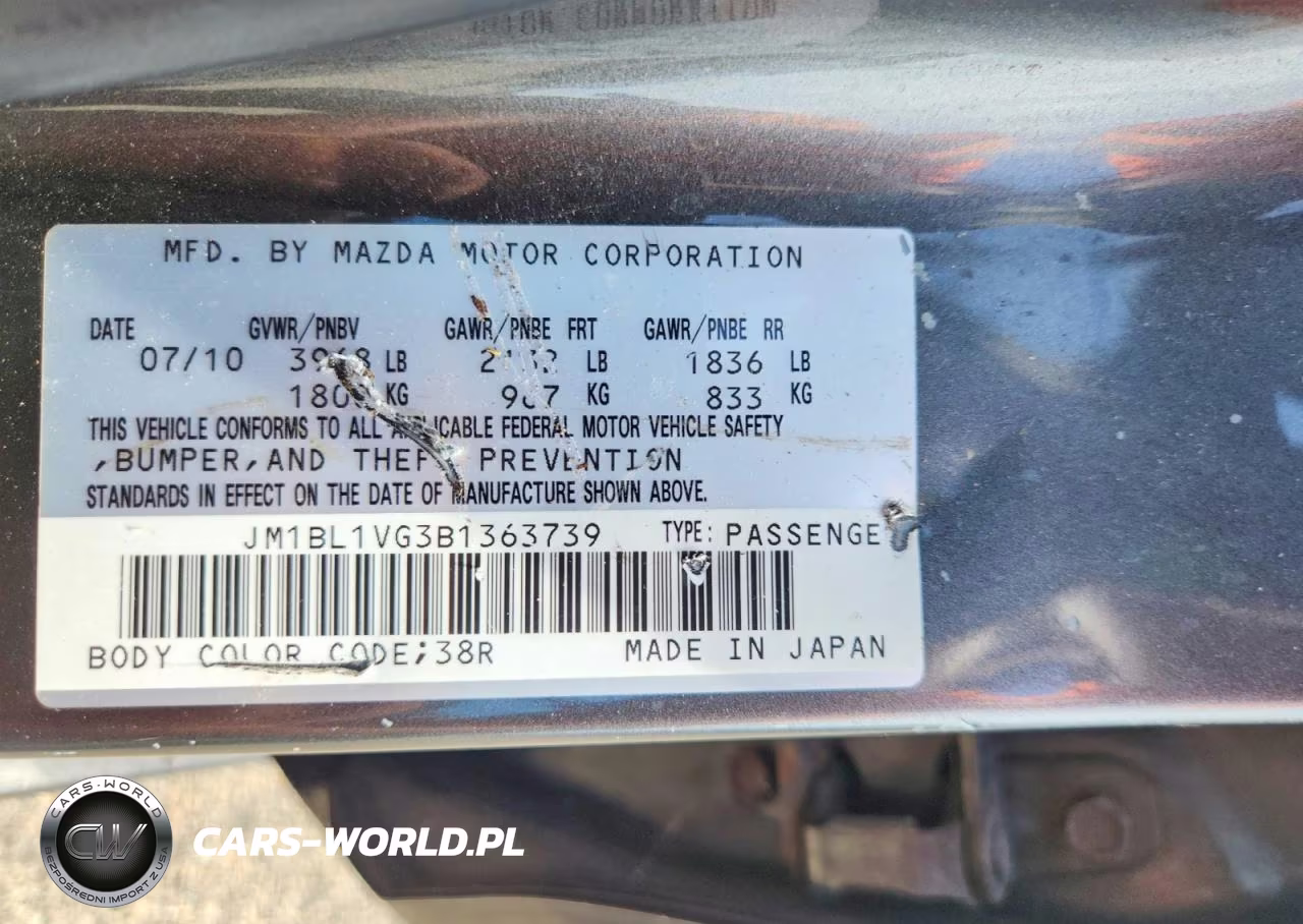 2011 Mazda 3 I VIN:JM1BL1VG3B1363739 - 12