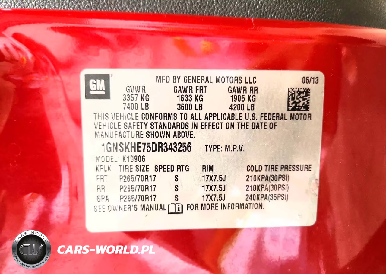 2013 Chevrolet Suburban K1500 Ls VIN:1GNSKHE75DR343256 - 13