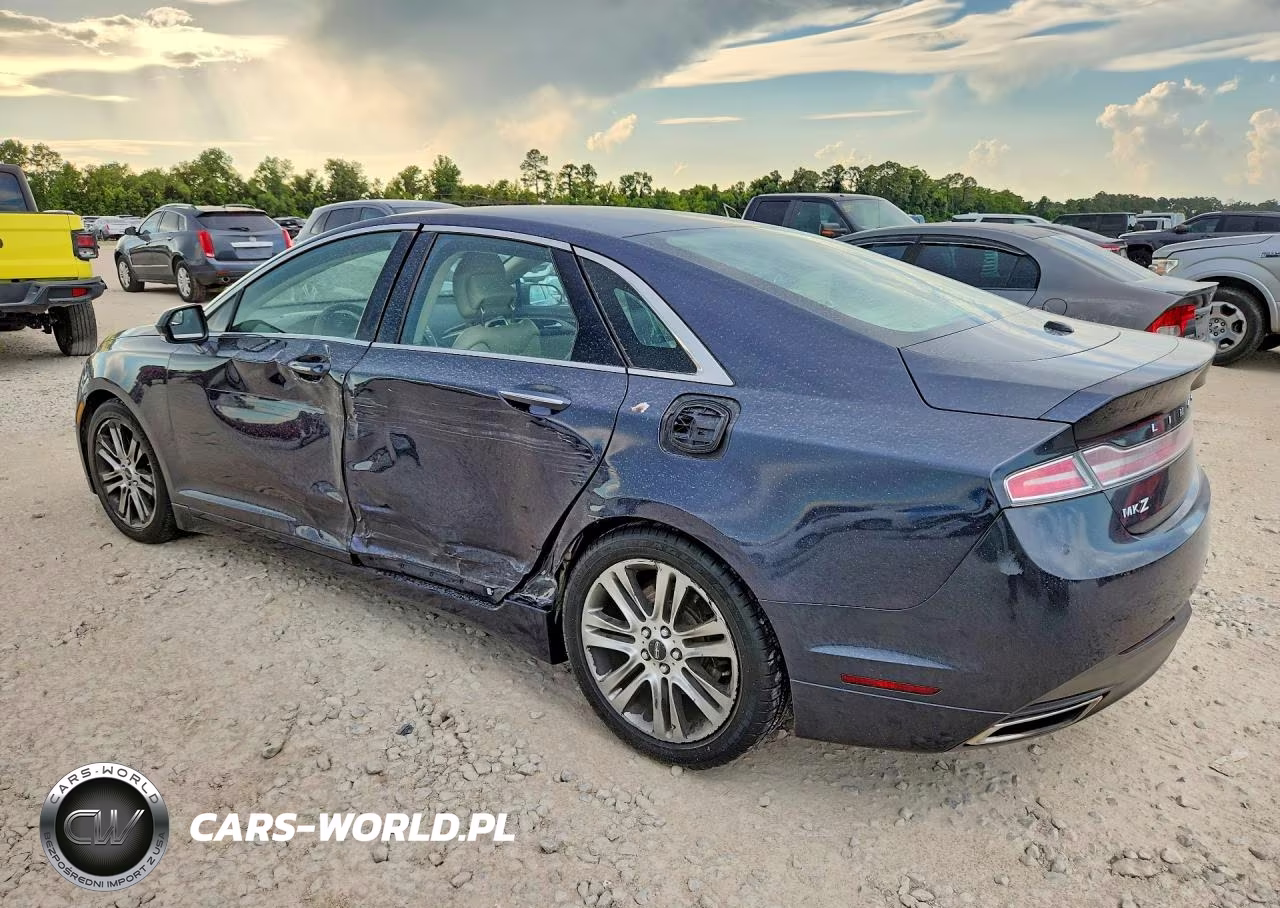 2013 Lincoln Mkz VIN:3LN6L2G92DR818672 - 2