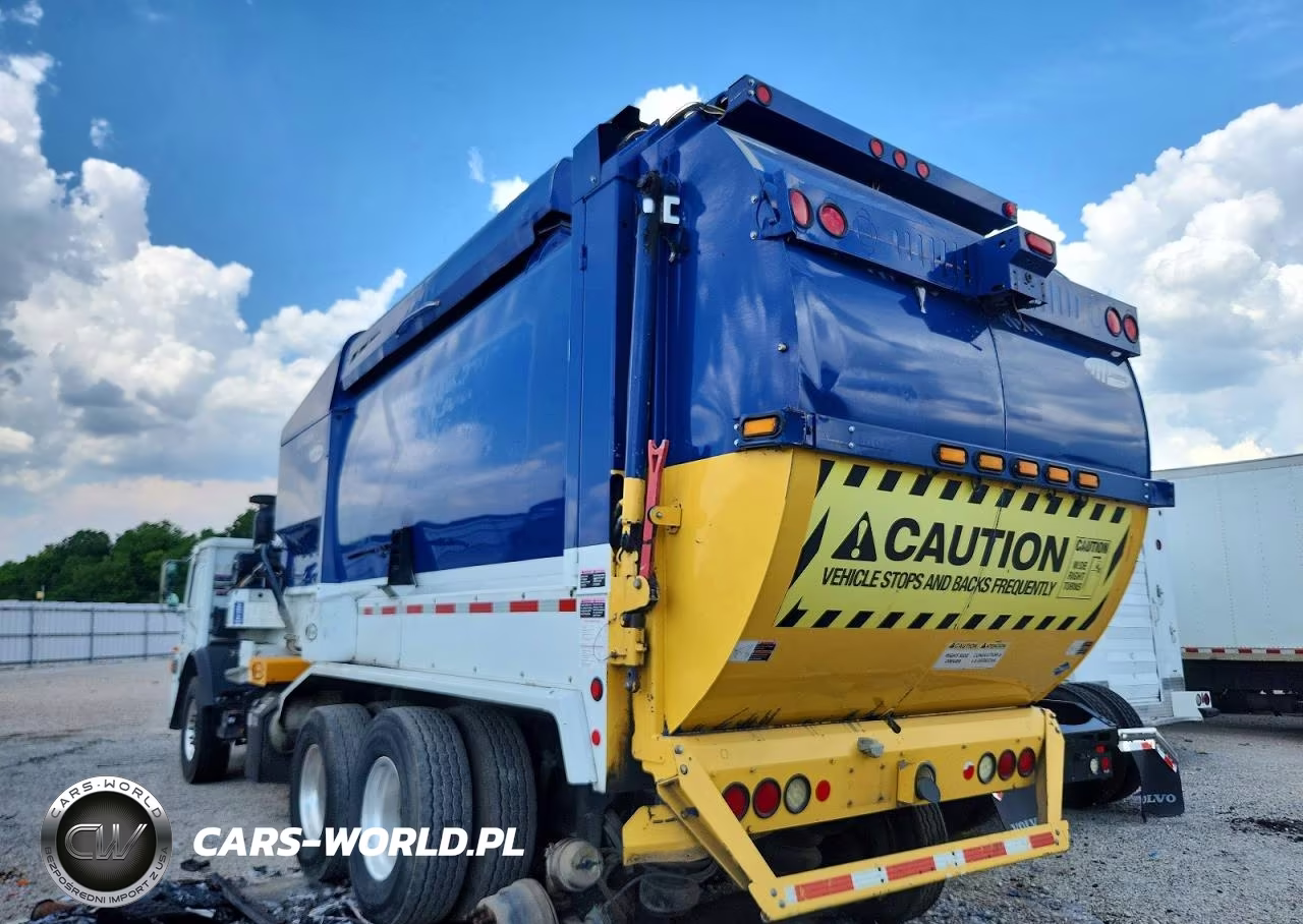 2016 Mack Leu613 Refuse Truck VIN:1M2AU14C8GM002757 - 3