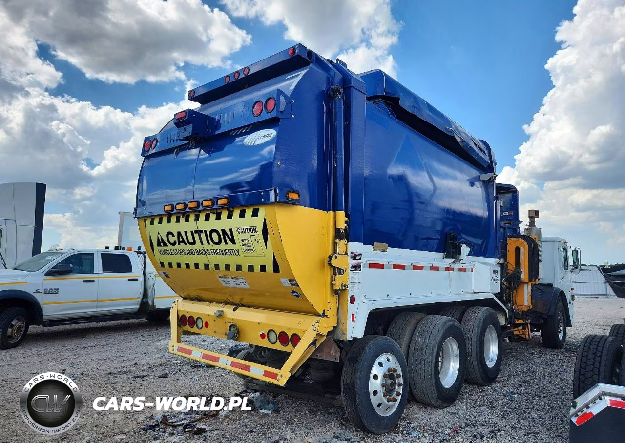 2016 Mack Leu613 Refuse Truck VIN:1M2AU14C8GM002757 - 4
