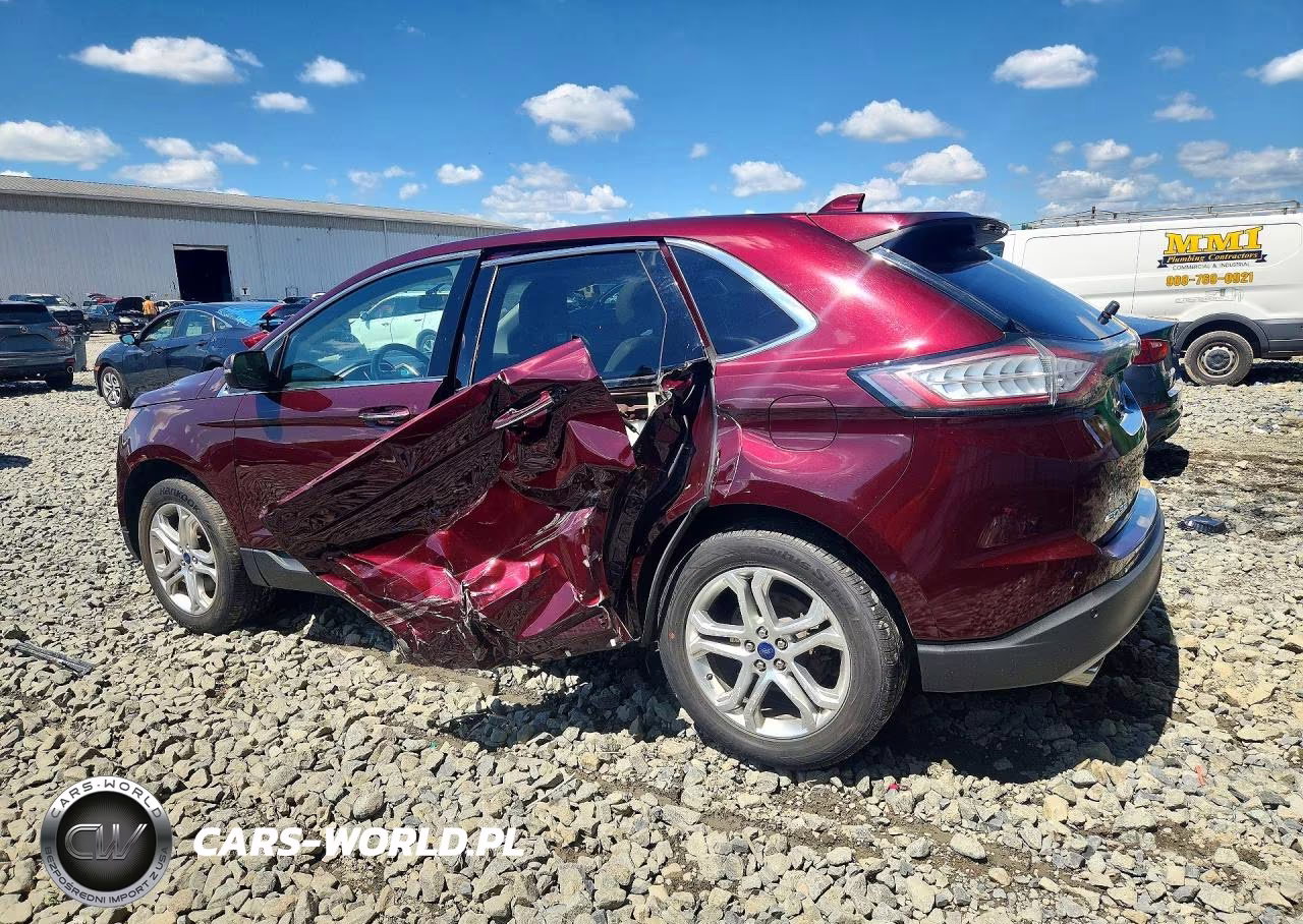2017 Ford Edge Titanium VIN:2FMPK4K99HBC13899 - 2