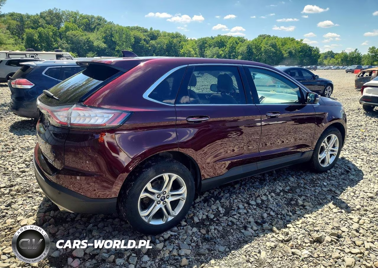 2017 Ford Edge Titanium VIN:2FMPK4K99HBC13899 - 3
