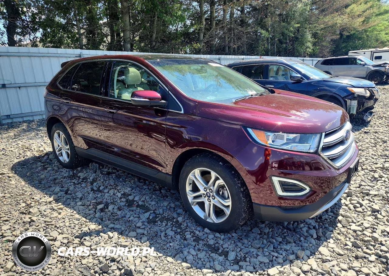 2017 Ford Edge Titanium VIN:2FMPK4K99HBC13899 - 4