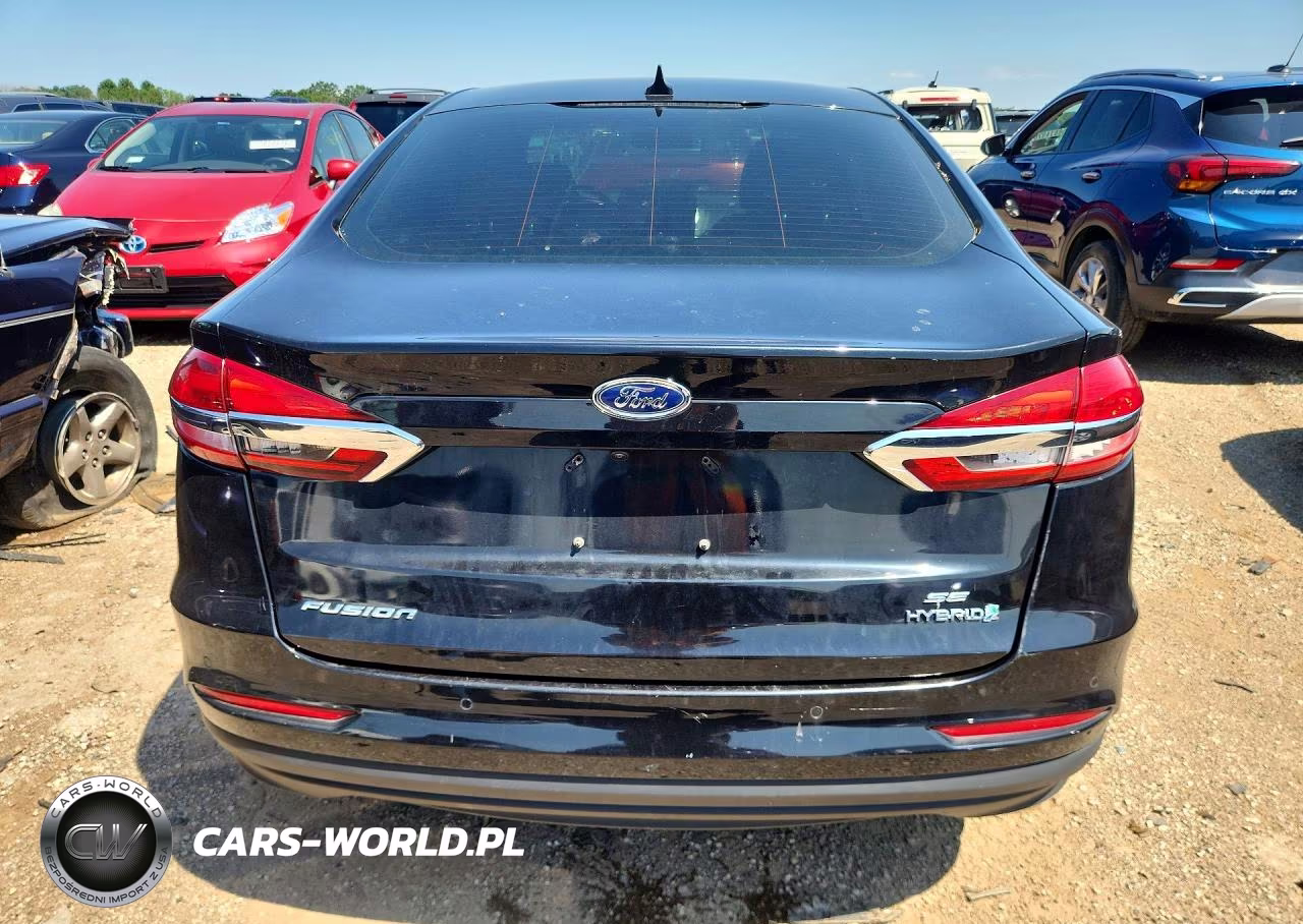 2019 Ford Fusion Se VIN:3FA6P0LU0KR140451 - 6