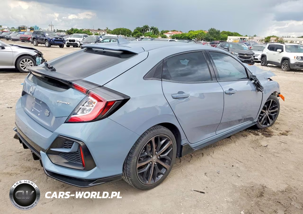 2020 Honda Civic Sport VIN:SHHFK7H45LU224888 - 3