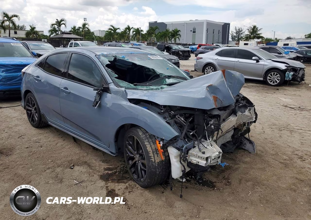 2020 Honda Civic Sport VIN:SHHFK7H45LU224888 - 4