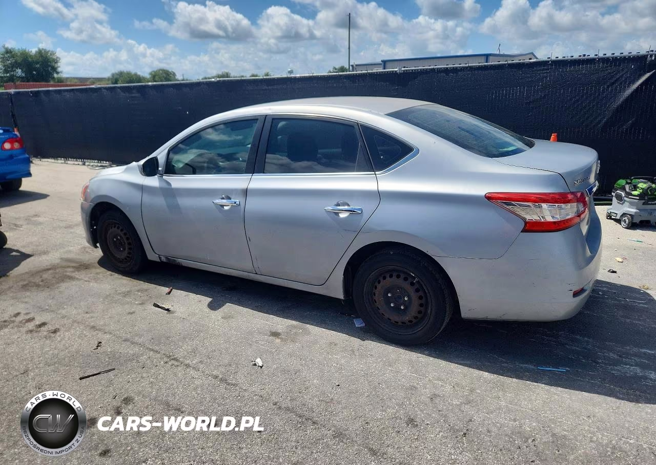 2014 Nissan Sentra Sv VIN:3N1AB7AP5EL617863 - 2