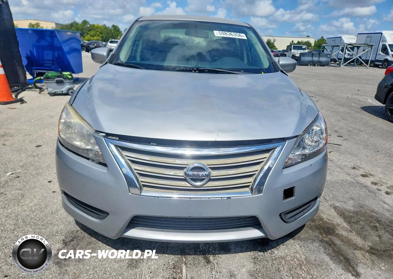 2014 Nissan Sentra Sv VIN:3N1AB7AP5EL617863 - 5