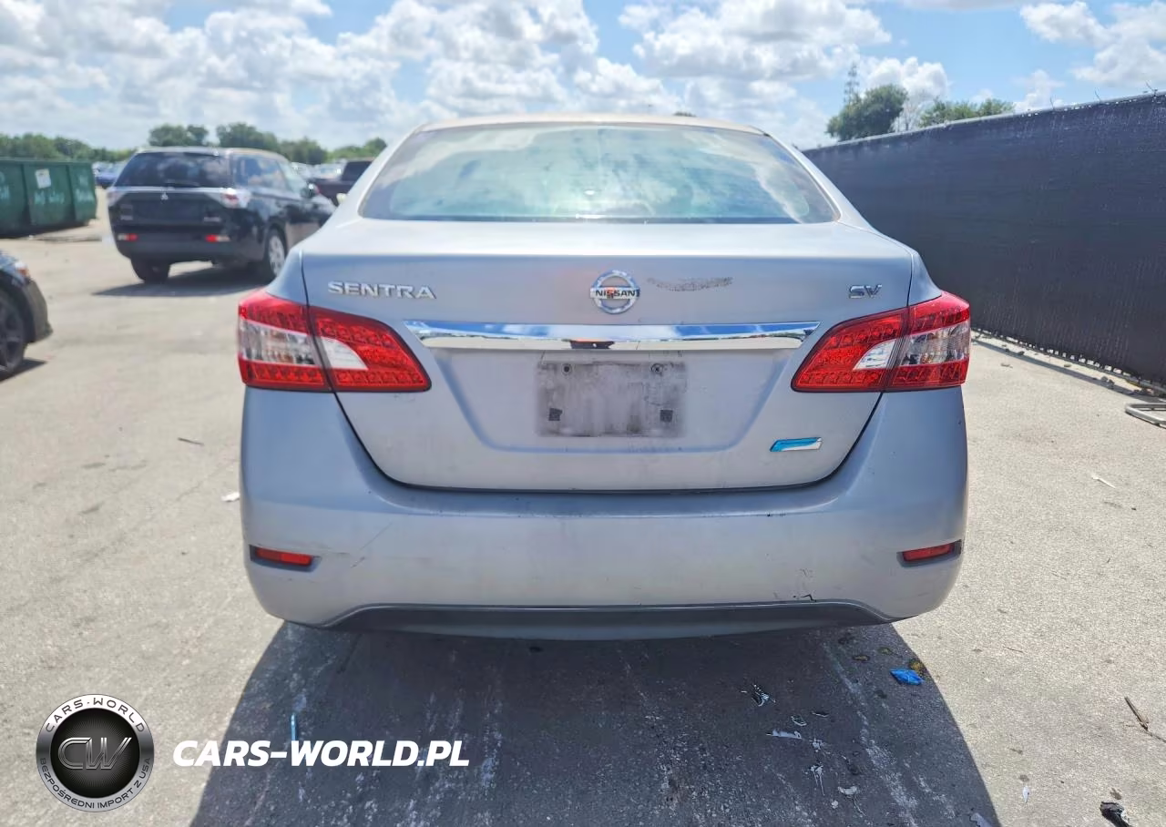 2014 Nissan Sentra Sv VIN:3N1AB7AP5EL617863 - 6