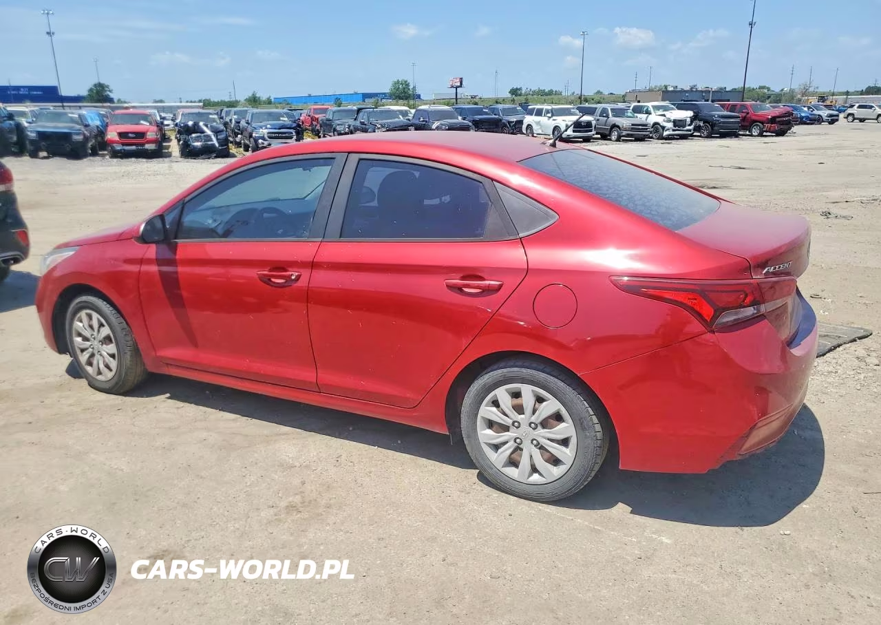 2019 Hyundai Accent Se VIN:3KPC24A31KE054666 - 2