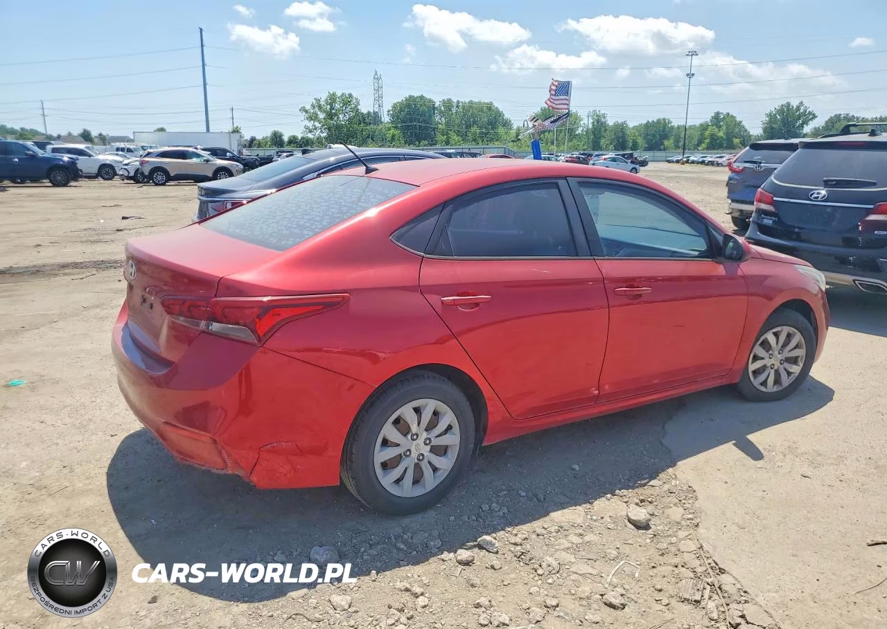 2019 Hyundai Accent Se VIN:3KPC24A31KE054666 - 3
