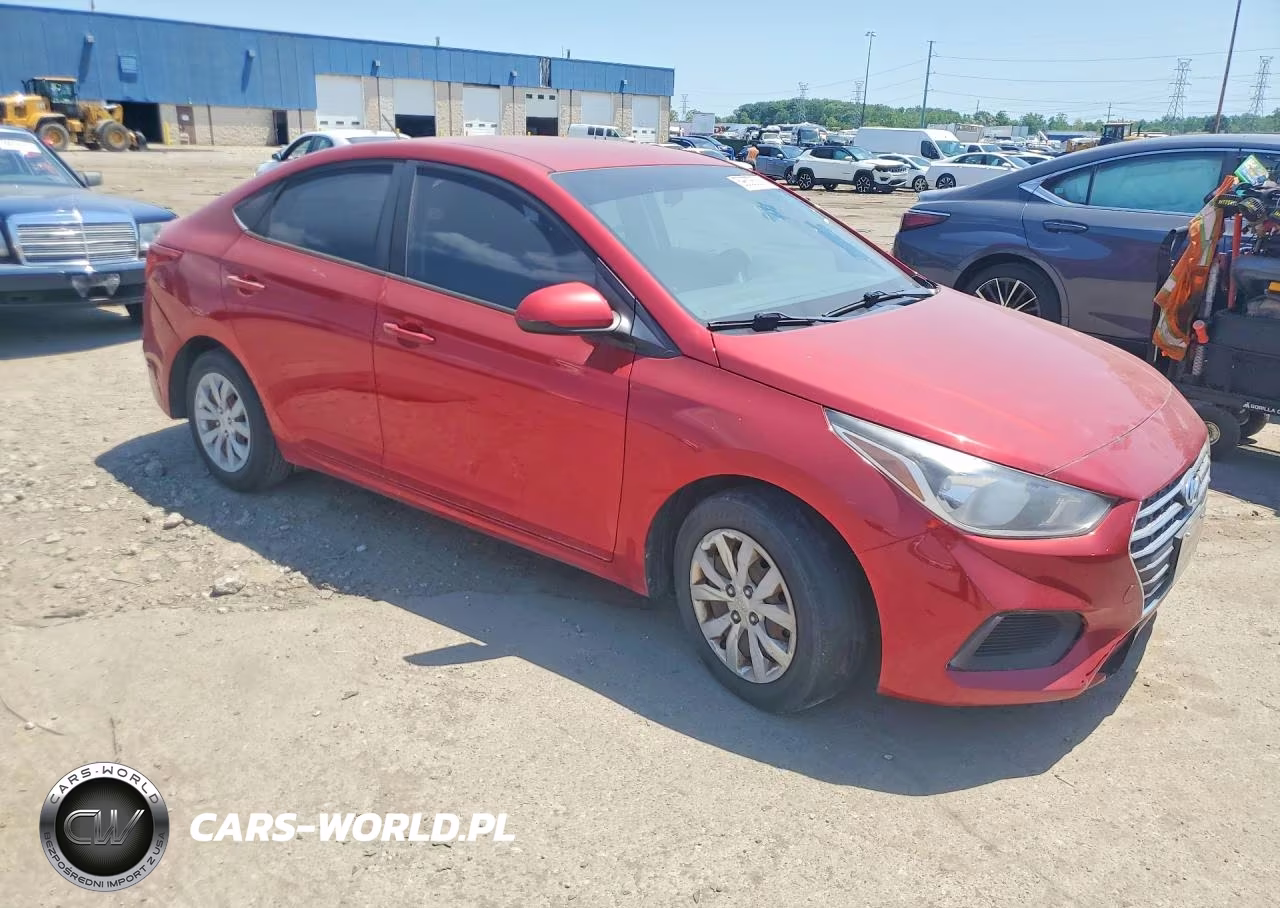 2019 Hyundai Accent Se VIN:3KPC24A31KE054666 - 4