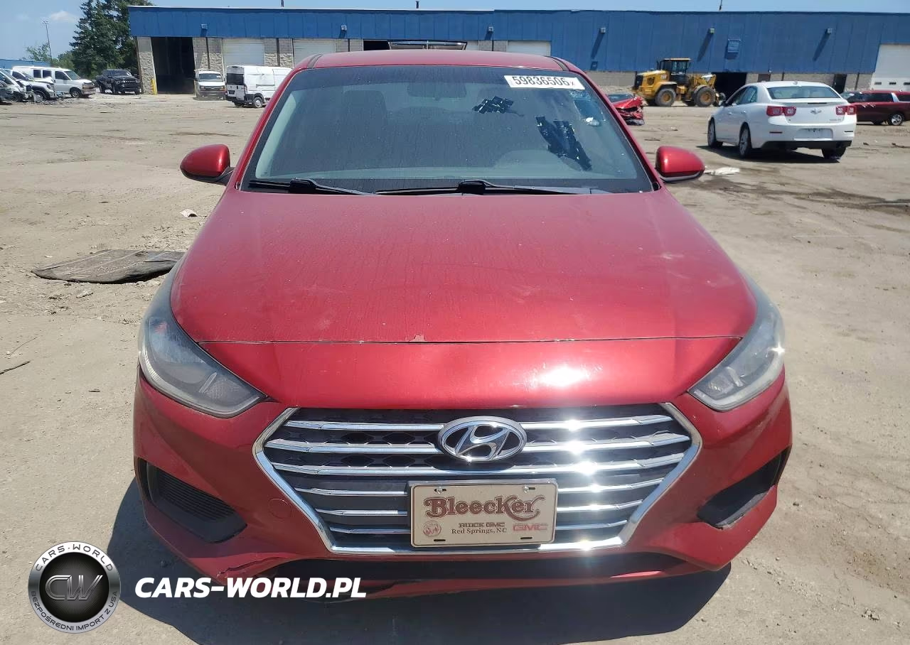 2019 Hyundai Accent Se VIN:3KPC24A31KE054666 - 5
