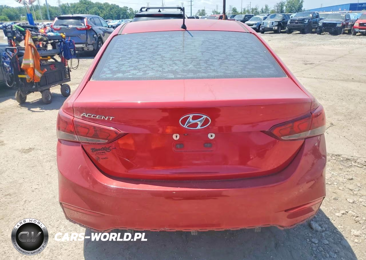 2019 Hyundai Accent Se VIN:3KPC24A31KE054666 - 6