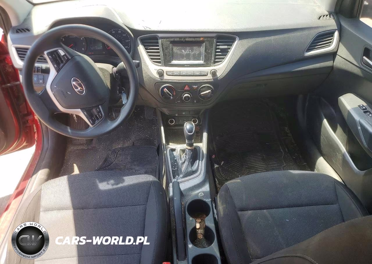 2019 Hyundai Accent Se VIN:3KPC24A31KE054666 - 8