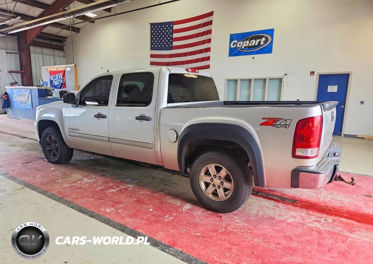 2012 GMC Sierra K1500 Sle VIN:3GTP2VE79CG287849 - 2