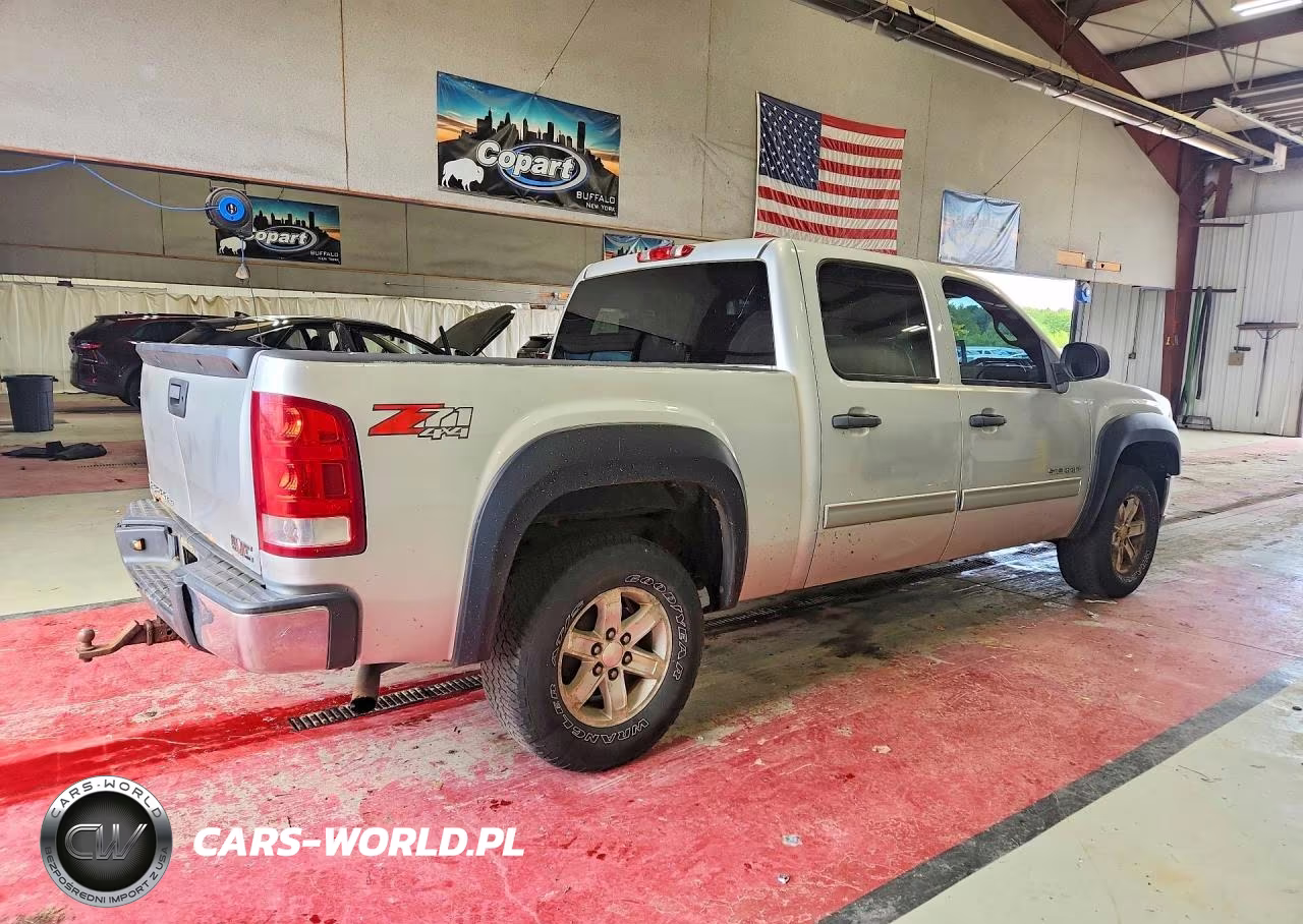 2012 GMC Sierra K1500 Sle VIN:3GTP2VE79CG287849 - 3