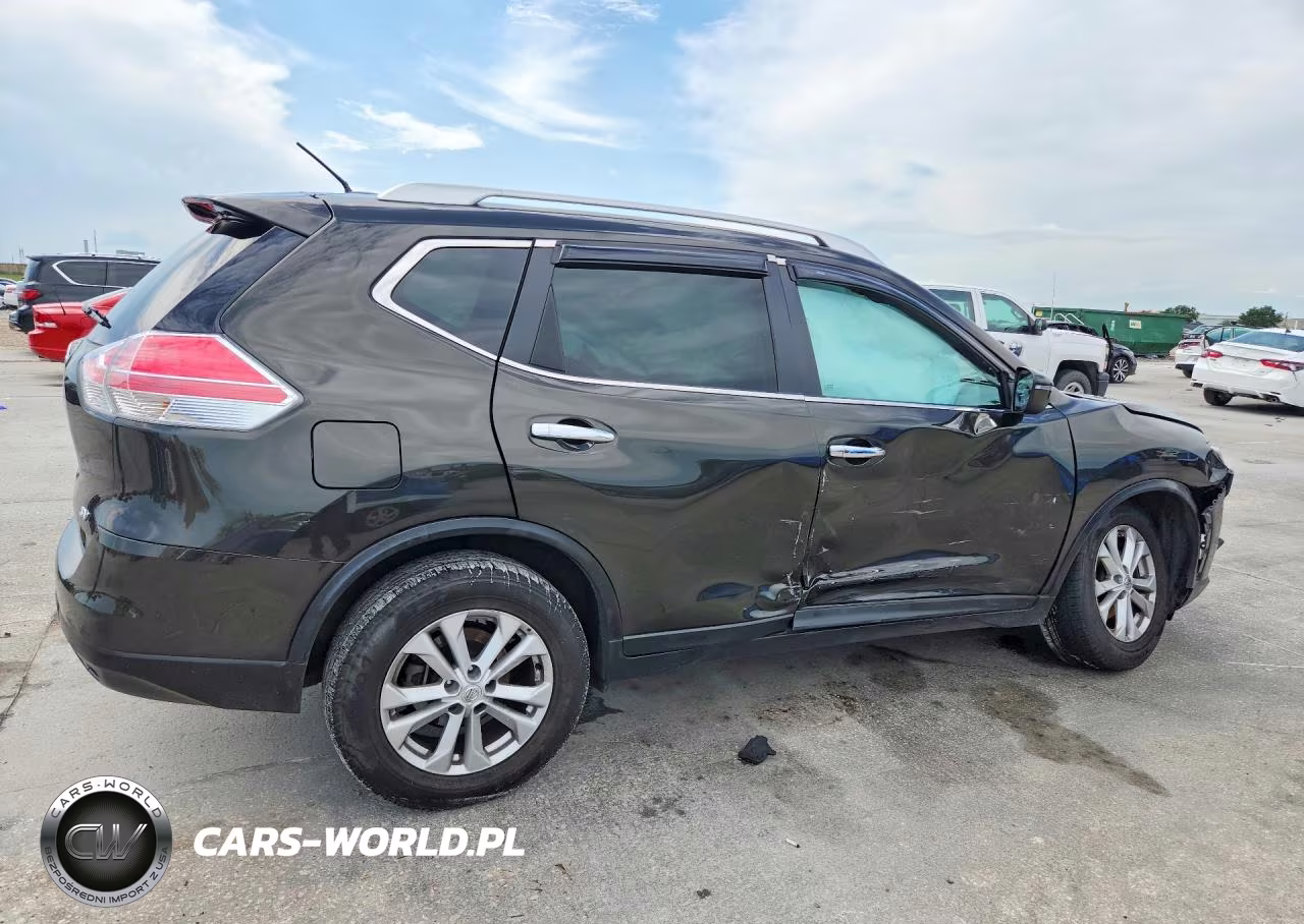 2016 Nissan Rogue Sv VIN:KNMAT2MT1GP707444 - 3