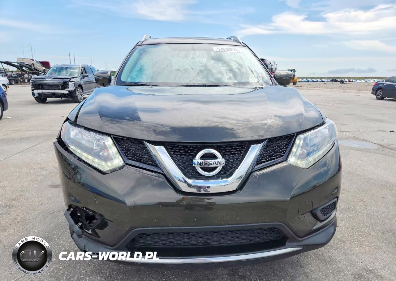 2016 Nissan Rogue Sv VIN:KNMAT2MT1GP707444 - 5