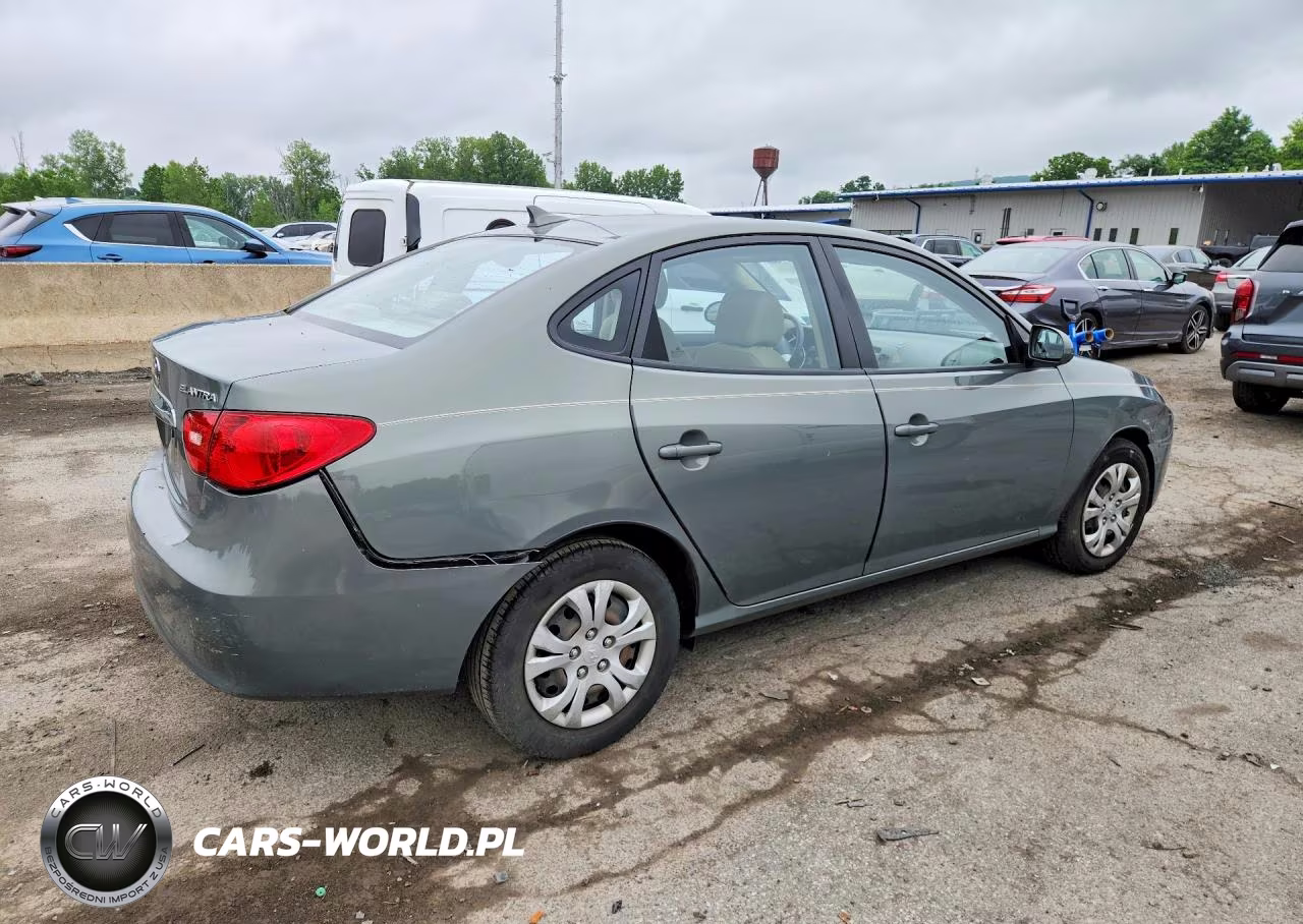 2010 Hyundai Elantra Gls VIN:KMHDU4AD9AU859155 - 3
