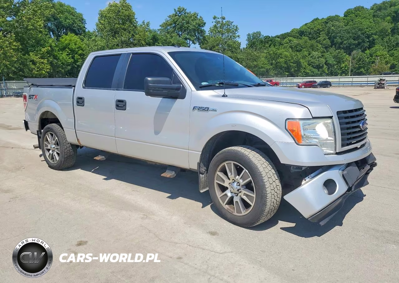 2014 Ford F150 Supercrew VIN:1FTFW1EF4EKF71143 - 4