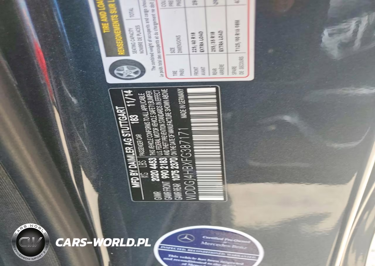 2015 Mercedes-Benz C 250 VIN:WDDGJ4HBXFG387171 - 12