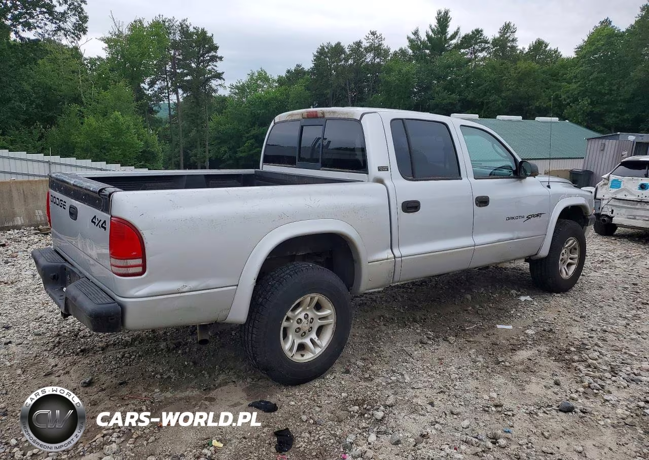2001 Dodge Dakota Quad VIN:1B7GG2AZ91S135132 - 3