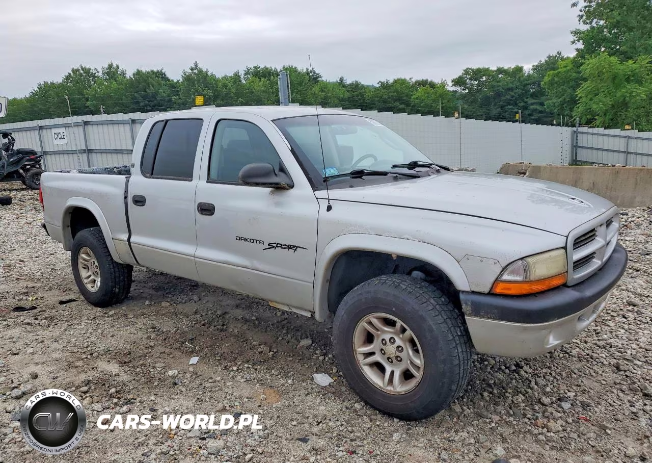2001 Dodge Dakota Quad VIN:1B7GG2AZ91S135132 - 4