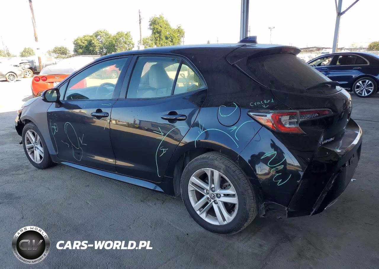 2019 Toyota Corolla Hatchback Se VIN:JTNK4RBE7K3029759 - 2