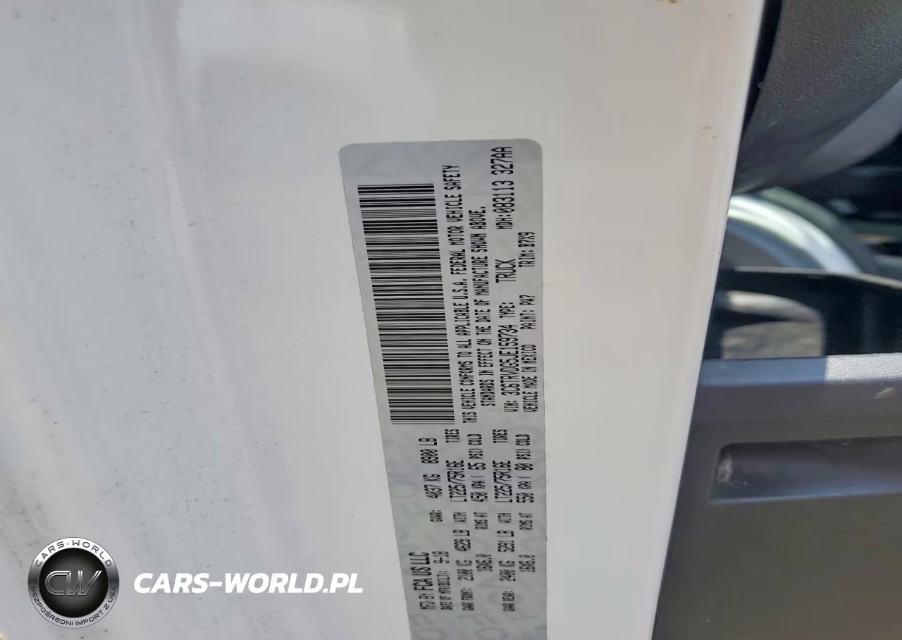 2018 Ram Promaster 2500 2500 High VIN:3C6TRVDG5JE159734 - 12